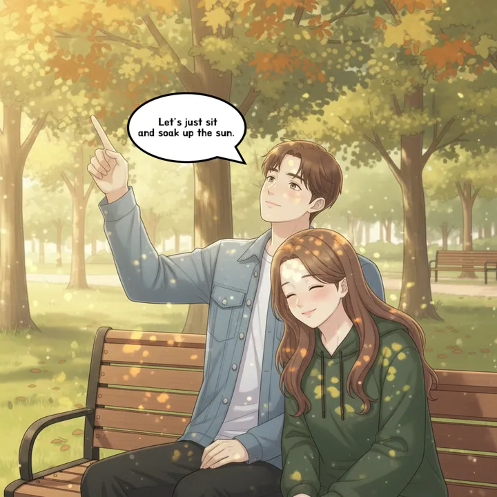 soak up the sun 예문 이미지 4