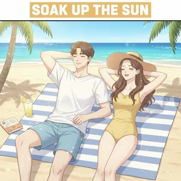 광합성 하다 영어로? 일광욕 영어로? soak up the sun 뜻과 예문