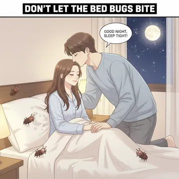 잘자 영어로? 굿밤 영어로? Don't let the bed bugs bite 뜻과 예문