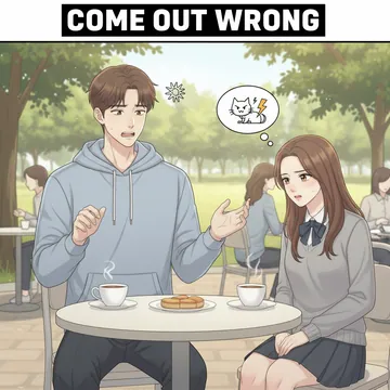 말실수 하다 영어로? 말이 잘못 나오다 영어로? come out wrong 뜻과 예문
