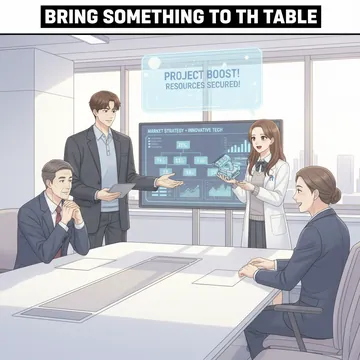 기여하다 영어로? 도움이 되다 영어로? bring something to the table 뜻과 예문