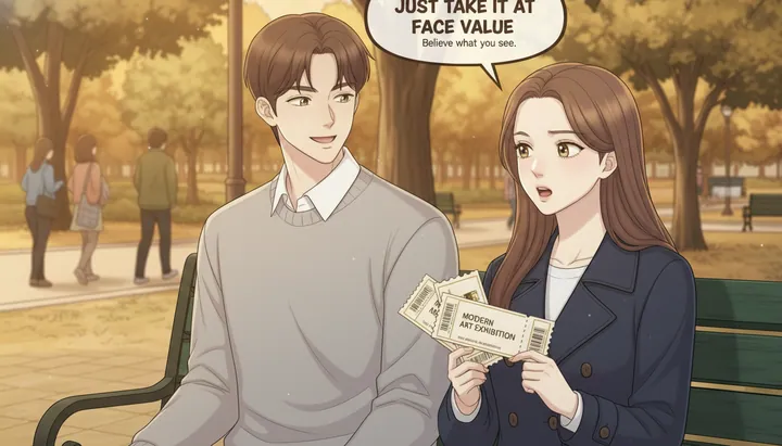 take something at face value 예문 이미지 4