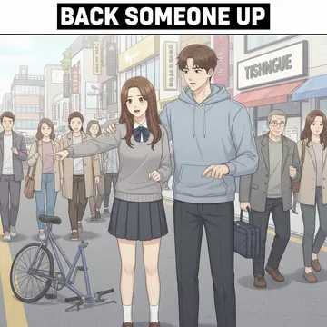 지지하다 영어로? 편들다 영어로? back someone up 뜻과 예문