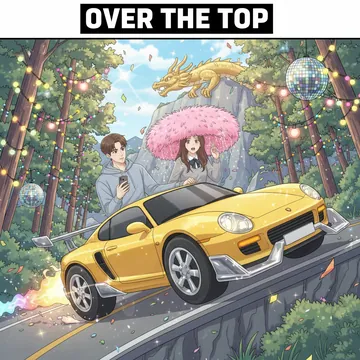 やりすぎ 英語で？ 過剰・行き過ぎ 英語で？ オーバーな表現？ over the top の意味と例文