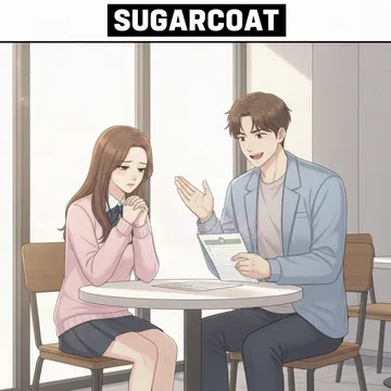 「sugarcoat」とは？ 英語で「都合よく言う・良く聞こえるように言う」