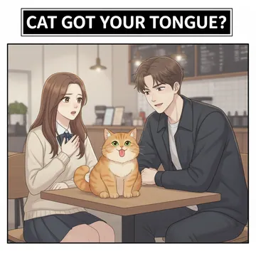 『Cat got your tongue?』ってどういう意味？「黙っちゃったの？」を英語で言うと？