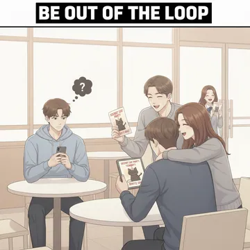상황을 모르다 영어로? 소외되다 영어로? be out of the loop 뜻과 예문