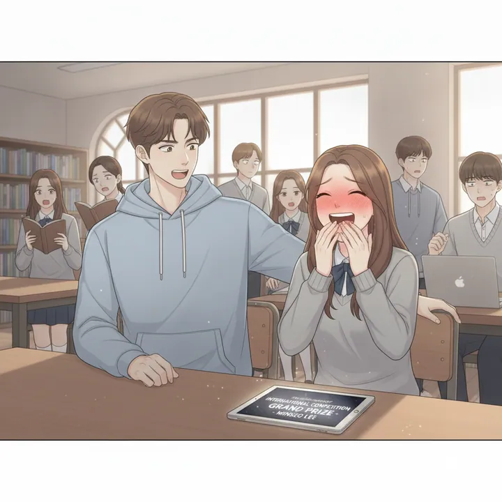 Contain yourself 예문 이미지 3