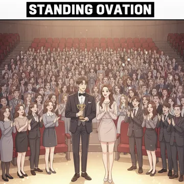 기립 박수 영어로? standing ovation 뜻과 예문