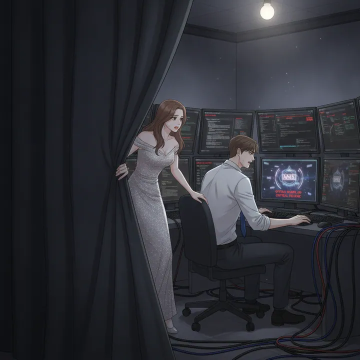behind the curtain 예문 이미지 2