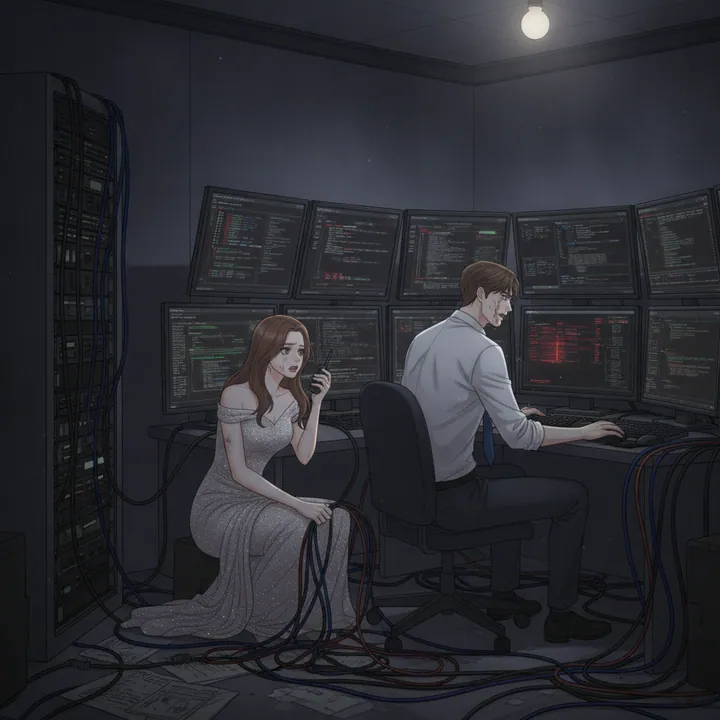 behind the curtain 예문 이미지 3