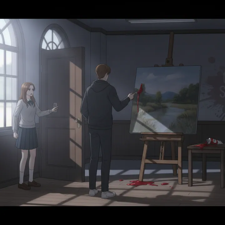 catch someone red-handed 例文画像 2