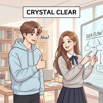 crystal clear
